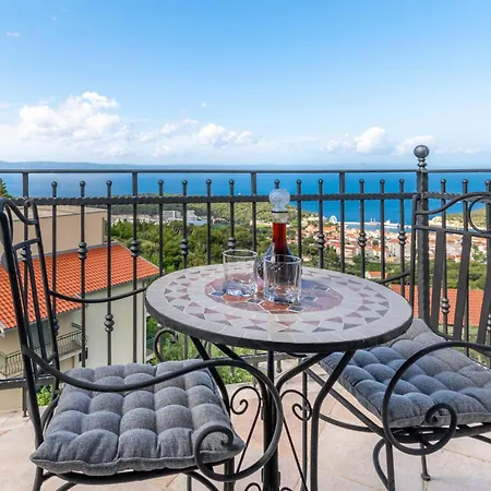 Вілла Sara With Pool, Whirlpool And Sea View Макарська